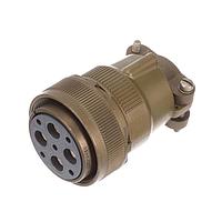 ITT Cannon CA3106E28A16S ER 9C 5#16 4#4 SKT PLUG