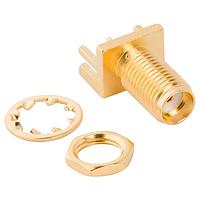 Amphenol RF 132289 PCB Connectors SMA END LAUNCH PCB MNT JACK .062 GOLD