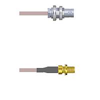 Amphenol Custom Cable Q-0702X000R008i RF Cable Assemblies BNC-SJB/SMA-SJB G316D 8I