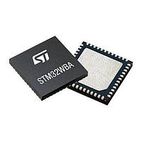 STMicroelectronics STM32WBA52CGU6 RF Microcontrollers - MCU 32-bit MCU Wireless Series: Bluetooth Low Energy 5.3 +10dBm, high security level