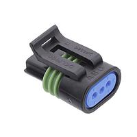 Aptiv 12162186 3-Way 3P FM BLK CONN ASSY MP 150.2 SERIES