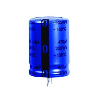 Cornell Dubilier (CDE) 380LQ391M400K032 Compact, High Capacitance, Snap-In Aluminum Capacitors 400V 390uF 30X35