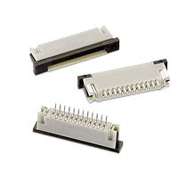 Wurth Elektronik 68611814422 Board Mount WR-FPC 1.0mm ZIF 18P Bottom Contact