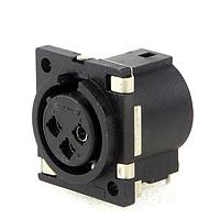 Switchcraft PQG3FRA112 Connectors 3P QG PCB RECEPTACLE