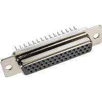 HARTING 09563515500 High Density D-Sub Connectors 44P FEMALE STRT PCB THRU HOLE S4 PLATING
