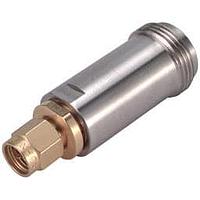 HUBER+SUHNER 33_SMA-N-50-51/1--_NE RF Adapters - Between Series SMA plug(m) to N jack(f)