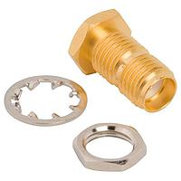 Amphenol RF AD-SMAJAMC4J-1 RF Adapters - Between Series SMA Bkhd Jck to AMC4 Plg Adapter 50 Ohm