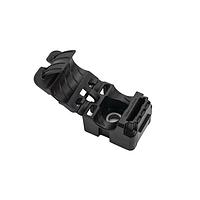 HellermannTyton 151-03556 Cable Clamps Stud Mount Ratchet Clamp for M8 Stud, 0.76 - 1.42" Bundle Dia, PA66HIRHSUV, Black, 150/bg