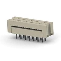 AMP Connectors - TE Connectivity 1-216093-4 Receptacle AMP-LATCH PRE-ASSY DIL WITHO