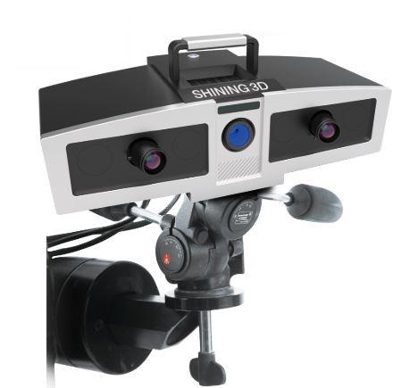 Optical 3D scanner used in industrial measurement and inspection