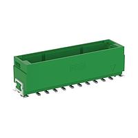 ERNI - TE Connectivity 464688-E Plug 20P 2.54MM VERT MALE 12A GREEN SMT