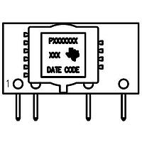 Texas Instruments DCH010512SN7 Isolated Mini 1W 3kVDC Isolat ed DC-DC