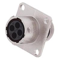 Amphenol SINE Systems RT00104SNH Connectors 16AWG 4 Pin Recptle Female