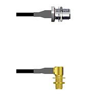 Amphenol Custom Cable Q-1T02P0003072i RF Cable Assemblies N-SJB/SMA-RJB G174 72I