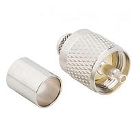 Amphenol RF 083-8SP-1004 Connectors UHF STRT CRIMP PLUG FOR RG-214