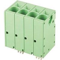 Adam Tech EB167A-04-H-180 Plugs EURO BLOCK SPRING CLAMP .394 (10.00) Pitch