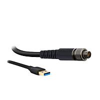 ODU CC10WAM124IYU002000 USB 3.2 ODU AMC HD - USB A Straight plug with screw-lock cable, USB 5 Gbit/s - 2M