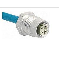 HARTING 21033836405 Connectors M12 PANEL FEEDTHRU D-CODED SHIELDED