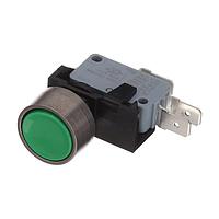 Bulgin 3832510KG Sealed SPDT Push Button Switch Green