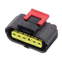 AMP Connectors - TE Connectivity 184341-1 Housings PLUG ASSY SENSOR 6 POS A-KEY