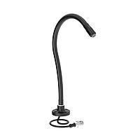 Banner Engineering K-FLX18-18W12FQP LED Flex Arm Light 18 in; S18 No Touch; White: 5K; 1/2 in Base; Flange; 4-pin M12 Pigtail QD