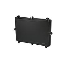 Bud Industries ANS-3833-B Electrical Enclosures Aluminum Enclosure with EMI/RFI Shielding Gasket Black (10.3 X 7.2 X 2.2 In)