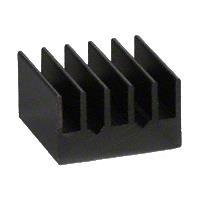 Advanced Thermal Solutions ATS-54150D-C1-R0 Component BGA Heat Sink, High Performance, 2 Sided Thermal Tape, Black, 15x15x9.5mm
