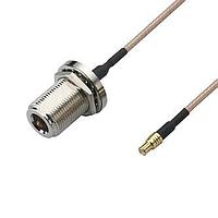 Taoglas CAB.956 RF Cable Assemblies CAB.956 N Type Jack with O-Ring to 100mm(3.93") RG-316 MCX(M)ST PLUG