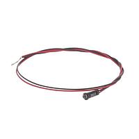 Dialight 558-0701-027F Indicators Red panel mount 14in lead, PVC Free
