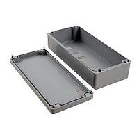 Hammond Manufacturing 1590ZGRP163 Reinforced Enclosure Fiberglass, Grey 14.20 x 6.30 x 3.54