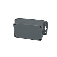 Bud Industries PN-1322-DGMB Electrical Enclosures IP65 NEMA 4X Box Dark Gray with Mounting Brackets (4.5 X 2.6 X 2.2 In)