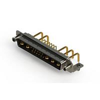 EDAC 629-17W5250-1TD Mixed Contact D-Sub Connectors Right-angle Power Combo D-Sub Connector