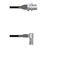 Amphenol Custom Cable Q-1U05G0003060i RF Cable Assemblies N-SJB/HDBNC-RP G174 60I