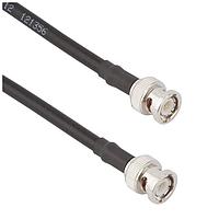 Amphenol RF 095-850-278-012 RF Cable Assemblies BNC Str Pl to BNC Str Pl LMR-240-UF 50 Ohm 12 In