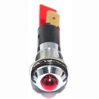 Mallory Sonalert FL1M-12SJ-1-R110V Indicators LED RED 12MM NUT 110VAC/DC