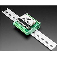 Adafruit 4556 Arduino to Terminal Block Adapter DIN Rail Terminal Block Adapter to Metro or Arduino Uno