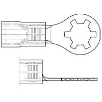Molex 19077-0015 Ring Star Ring Terminal 14-16 AWG