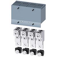 SIEMENS 3VA92140JC22 Wire Connector BRKR 3VA1 250A LUG 4P 2W CTRL WIRE TRML