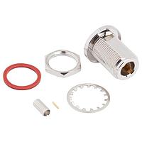 Amphenol RF 172165 Connectors N BLKHEAD CRIMP JACK 316 DOUBLE BRAID