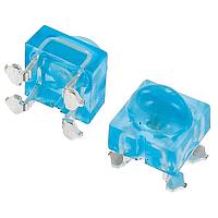 Broadcom ALMD-LB38-TV002 Single Color LEDs LAMP 4MM BLUE InGaN 40x100deg