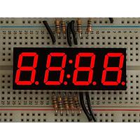 Adafruit 865 Optoelectronics Red 7-segment Clock Display