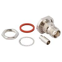 Amphenol RF 031-6111 Connectors TNC(F) SEALED BLKHD RG-174