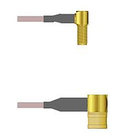 Amphenol Custom Cable Q-2S03V000H012i RF Cable Assemblies SMA-RJB/SMB-RP G142 12I