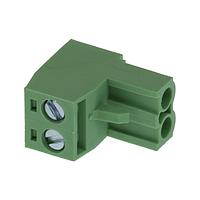 Molex 39530-5002 Plugs 5.08MM EURO PLUG RA URO PLUG RA GRN 2CKT