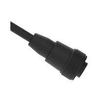 Banner Engineering MBCC2-580 Sensor Cables / Actuator Cables Cordset: Single Ended 7/8 in; 5-pin Straight Female Shielded; 24.5 m 5x22 Black PVC Jacket; Nylon Black Coupling Nut