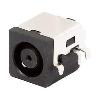 Same Sky (formerly CUI Devices) PJ-103H-MSMT-TR Receptacles 1.0 x 7.50 mm, 13 A, Horizontal, Mid Mount SMT, Shielded, Dc Power Jack