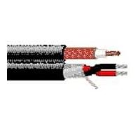 Belden 9265 010500 Coaxial Cables 22AWG 1C SHIELD 500ft SPOOL BLACK