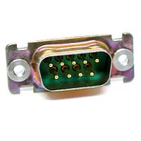 Cinch DEMF9P Receptacle DSUB 9M SOD F G30 ZINC