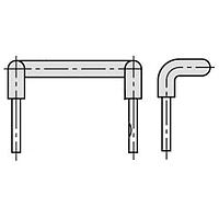 Omron Automation and Safety P2RM-SR Accessories and Hardware SCREWLESS SOCKET BRDG (50 PK)