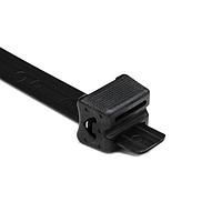 HellermannTyton TELS-27 Cable Ties Extended-Length Tie, 27"L, Includes 10 Heads, POM, Black, 10/pkg